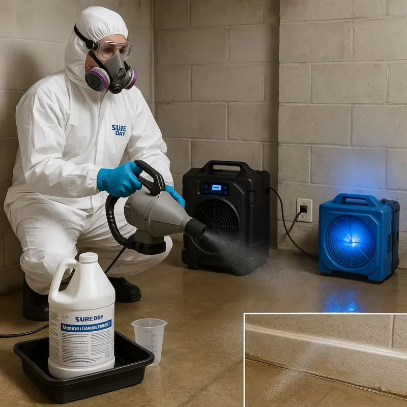 Sanitization and Odor Removal process in Surf City, NJ